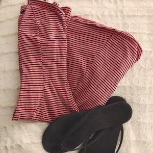 American Eagle Striped Sundress